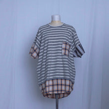 画像をギャラリービューアに読み込む, NOZOMI ISHIGURO ノゾミイシグロ 19HMT01015 T-shirt 切替T