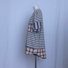 画像をギャラリービューアに読み込む, NOZOMI ISHIGURO ノゾミイシグロ 19HMT01015 T-shirt 切替T