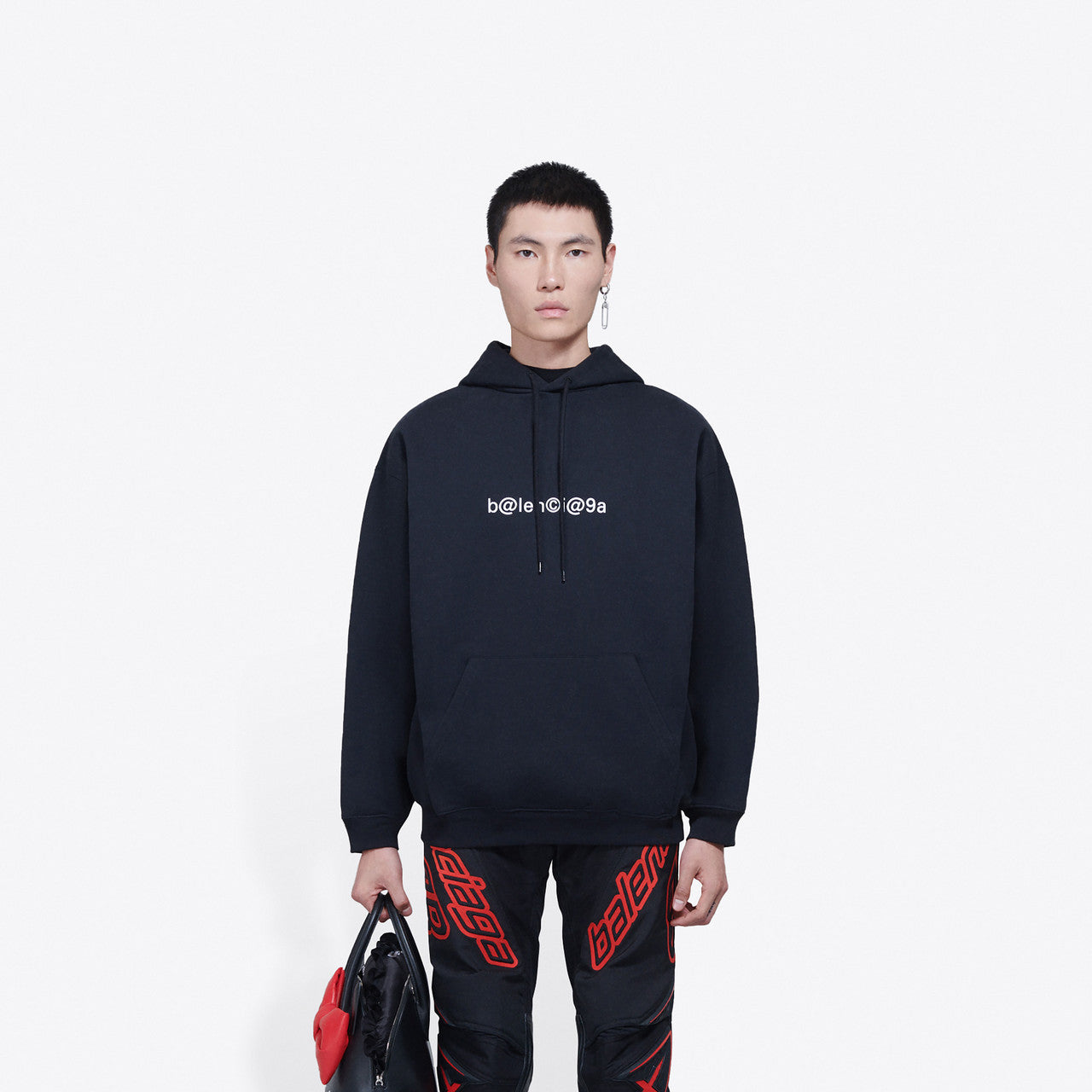 BALENCIAGA バレンシアガ パーカー SYMBOLIC ミディアムフィット フーディー 570811TIV519040 メンズ レディース