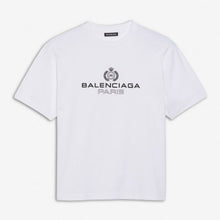 画像をギャラリービューアに読み込む, BALENCIAGA バレンシアガ Tシャツ logo organic cotton T 594579TGV60 メンズ レディース
