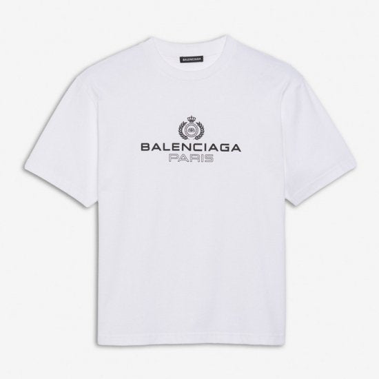 BALENCIAGA バレンシアガ Tシャツ logo organic cotton T 594579TGV60 メンズ レディース
